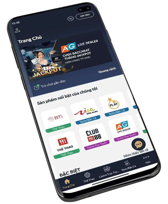 Giao diện người dùng cải tiến của 33win02 App